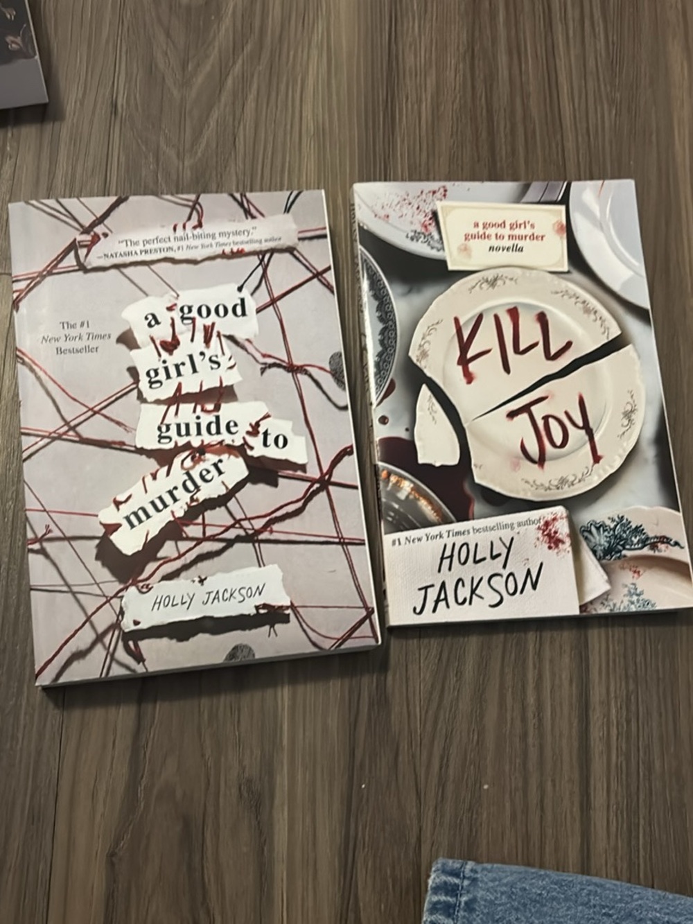 JACKSON White and Red Mystery Book Set